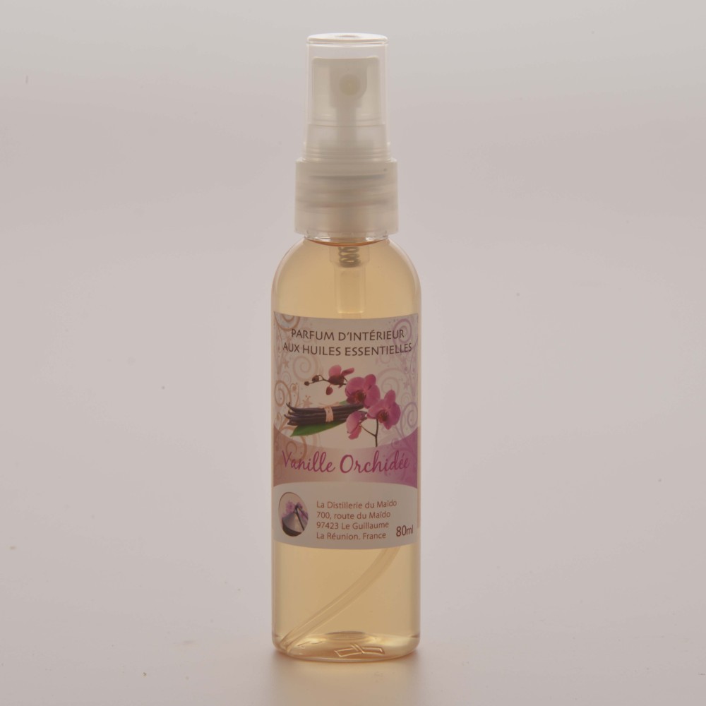 Parfum d'ambiance a la Vanille-Orchidée 80ml
