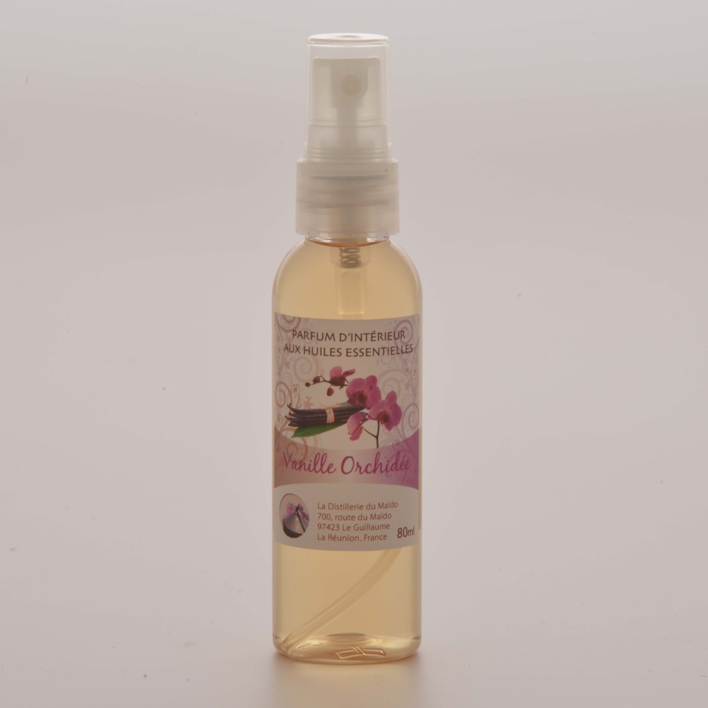 Parfum d'ambiance a la Vanille-Orchidée 80ml