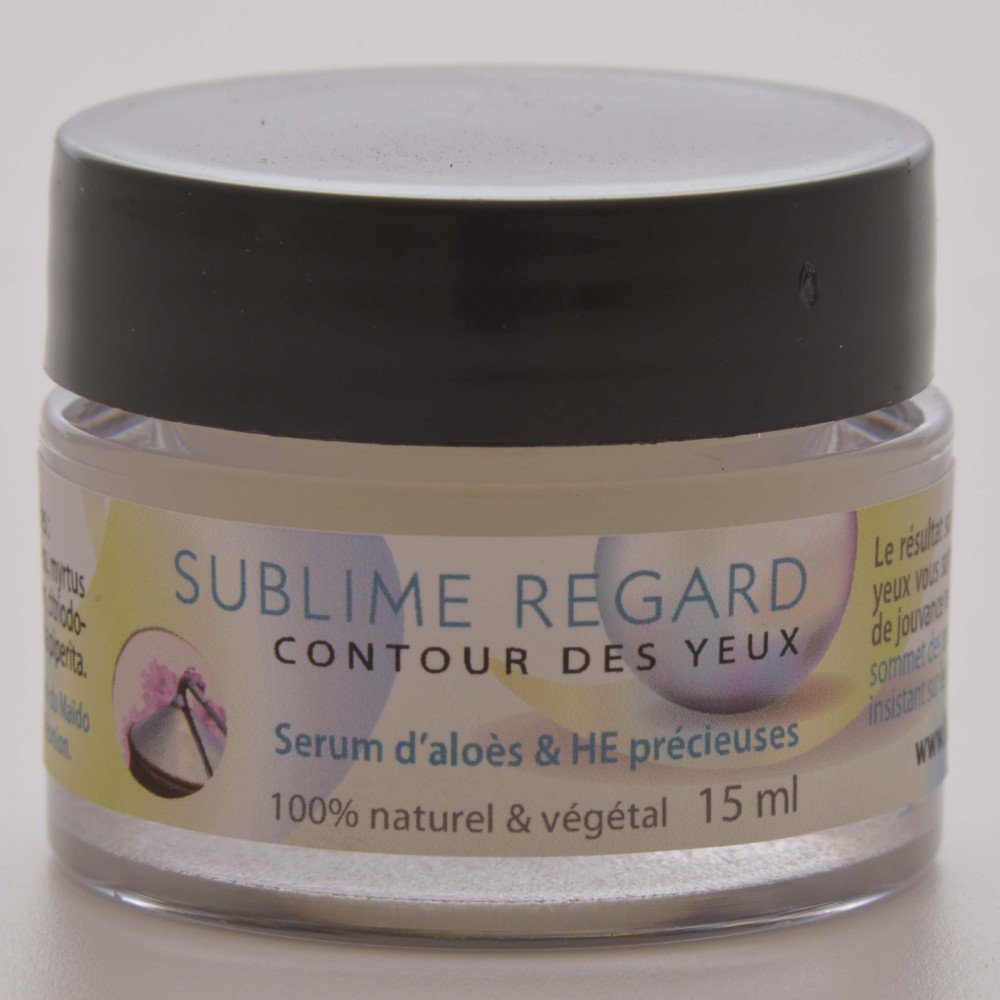 gel "sublime regard" contour des yeux