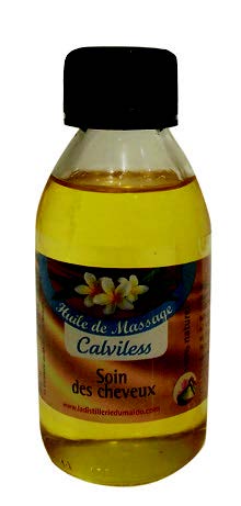 Calviless soin des cheveux huile de massage