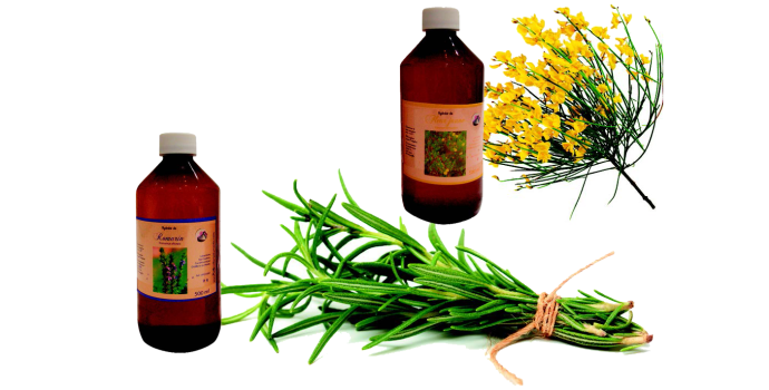 Hydrolats de ROMARIN & FLEUR JAUNE